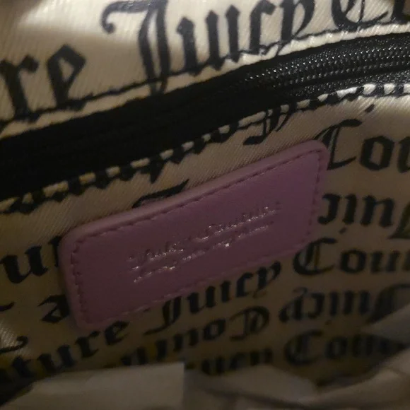 JUICY COUTURE NWT Wingin It Violet Tulle Camera Bag - Picture 8 of 8